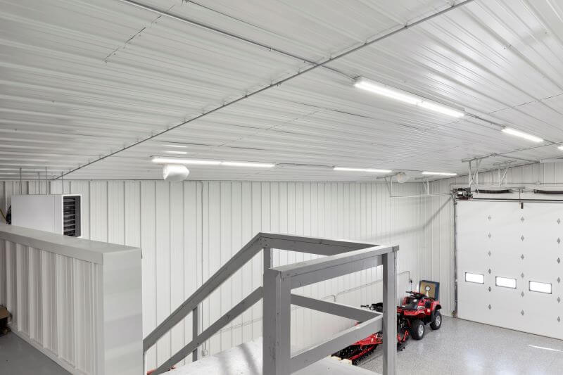 Rack Mounted in Garage